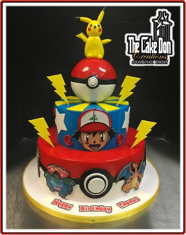 Pokemon Birthday Cakes 1
