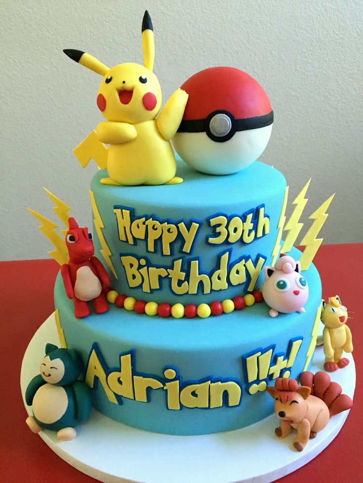 Pokemon Birthday Cakes 10