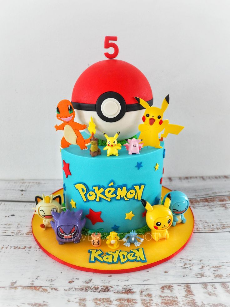 Pokemon Birthday Cakes 2